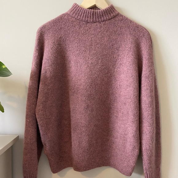 MADEWELL: Dillon Mockneck Pullover Sweater medium - Picture 7 of 8
